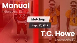 Matchup: Manual  vs. T.C. Howe  2019