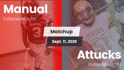 Matchup: Manual  vs. Attucks  2020