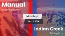 Matchup: Manual  vs. Indian Creek  2020