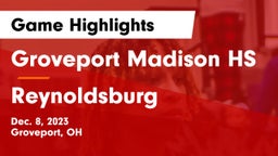 Groveport Madison HS vs Reynoldsburg  Game Highlights - Dec. 8, 2023