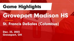 Groveport Madison HS vs St. Francis DeSales  (Columbus) Game Highlights - Dec. 23, 2023