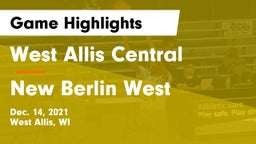 West Allis Central  vs New Berlin West  Game Highlights - Dec. 14, 2021