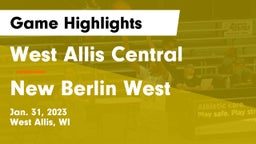 West Allis Central  vs New Berlin West  Game Highlights - Jan. 31, 2023