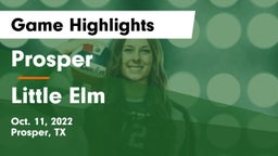 Prosper  vs Little Elm Game Highlights - Oct. 11, 2022