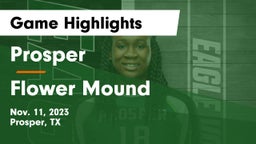 Prosper  vs Flower Mound Game Highlights - Nov. 11, 2023