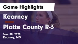 Kearney  vs Platte County R-3 Game Highlights - Jan. 30, 2020