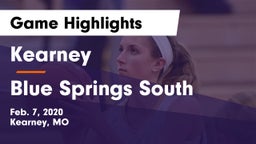 Kearney  vs Blue Springs South  Game Highlights - Feb. 7, 2020