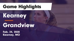 Kearney  vs Grandview  Game Highlights - Feb. 24, 2020