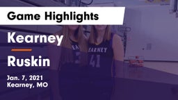 Kearney  vs Ruskin  Game Highlights - Jan. 7, 2021