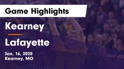 Kearney  vs Lafayette  Game Highlights - Jan. 16, 2020