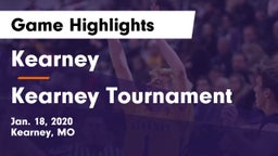 Kearney  vs Kearney Tournament Game Highlights - Jan. 18, 2020
