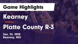 Kearney  vs Platte County R-3 Game Highlights - Jan. 24, 2020