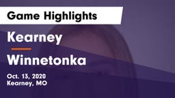 Kearney  vs Winnetonka  Game Highlights - Oct. 13, 2020