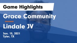 Grace Community  vs Lindale JV Game Highlights - Jan. 15, 2021