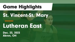 St. Vincent-St. Mary  vs Lutheran East  Game Highlights - Dec. 23, 2023