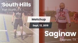Matchup: South Hills High vs. Saginaw  2019