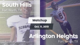 Matchup: South Hills High vs. Arlington Heights  2019