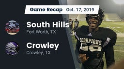 Recap: South Hills  vs. Crowley  2019