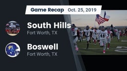 Recap: South Hills  vs. Boswell   2019