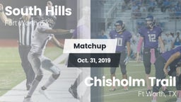 Matchup: South Hills High vs. Chisholm Trail  2019