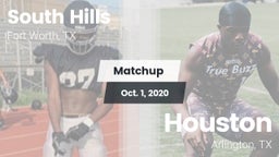 Matchup: South Hills High vs. Houston  2020