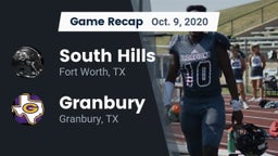 Recap: South Hills  vs. Granbury  2020
