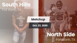 Matchup: South Hills High vs. North Side  2020