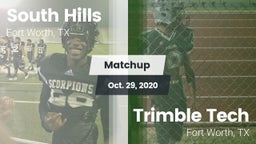 Matchup: South Hills High vs. Trimble Tech  2020