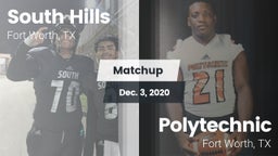 Matchup: South Hills High vs. Polytechnic  2020