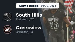 Recap: South Hills  vs. Creekview  2021