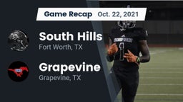 Recap: South Hills  vs. Grapevine  2021