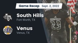 Recap: South Hills  vs. Venus  2022