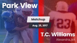 Matchup: Park View High Schoo vs. T.C. Williams  2017