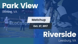 Matchup: Park View High Schoo vs. Riverside  2017