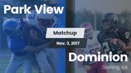 Matchup: Park View High Schoo vs. Dominion  2017
