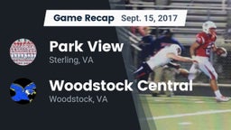 Recap: Park View  vs. Woodstock Central  2017