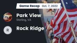 Recap: Park View  vs. Rock Ridge 2022