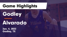 Godley  vs Alvarado  Game Highlights - Jan. 4, 2022
