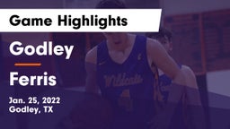 Godley  vs Ferris  Game Highlights - Jan. 25, 2022