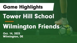 Tower Hill School vs Wilmington Friends  Game Highlights - Oct. 14, 2023