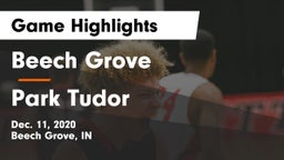 Beech Grove  vs Park Tudor  Game Highlights - Dec. 11, 2020