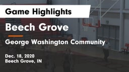 Beech Grove  vs George Washington Community  Game Highlights - Dec. 18, 2020