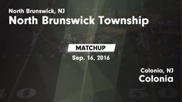 Matchup: North Brunswick vs. Colonia  2016