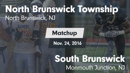 Matchup: North Brunswick vs. South Brunswick  2016