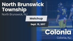 Matchup: North Brunswick vs. Colonia  2017