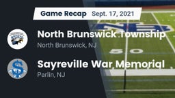 Recap: North Brunswick Township  vs. Sayreville War Memorial  2021