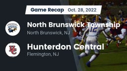 Recap: North Brunswick Township  vs. Hunterdon Central  2022