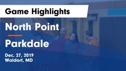 North Point  vs Parkdale  Game Highlights - Dec. 27, 2019