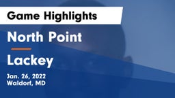 North Point  vs Lackey Game Highlights - Jan. 26, 2022