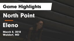North Point  vs Eleno Game Highlights - March 8, 2018